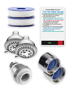 2 Bathroom Water & Energy Savings Bundle