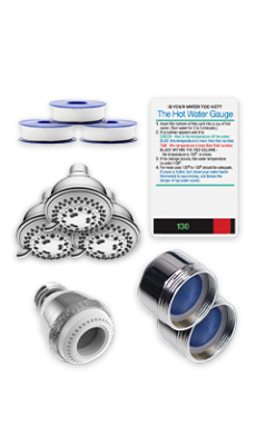 3 Bathroom Water & Energy Savings Bundle